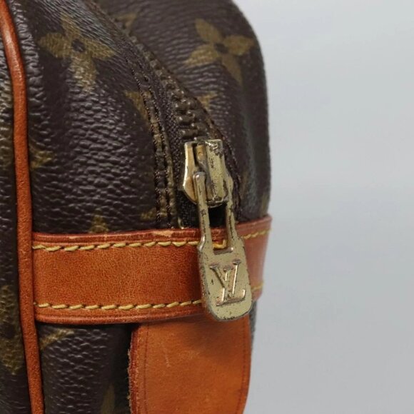 LOUIS VUITTON Monogram Compiegne 28 Clutch Bag M51845 LV Auth 127055 - Picture 9 of 16